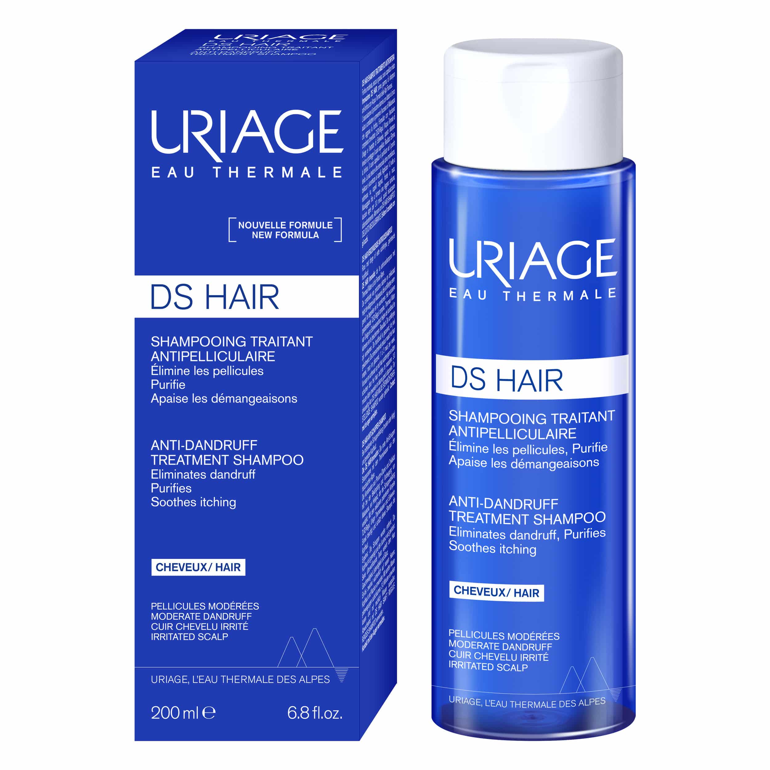 URIAGE - DS HAIR Shampooing Traitant Antipelliculaire - 200ml